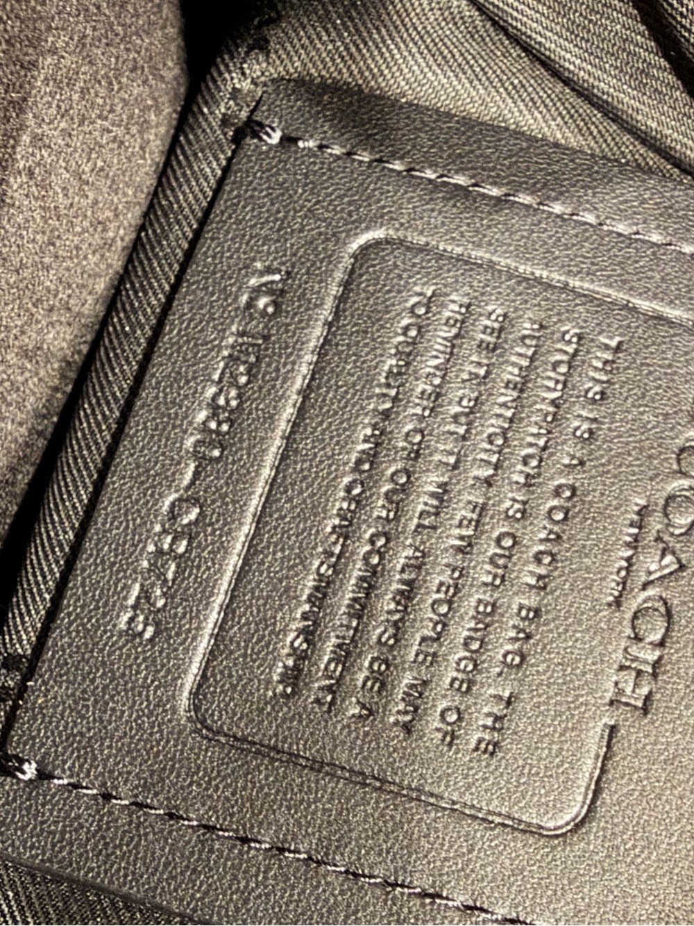 Black Coach Men's Bag - Picture 6 of 6